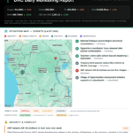Cover page of a Daily 28 August 2026 Report featuring website visibility metrics, technical analysis, AI search insights, and optimization recommendations.