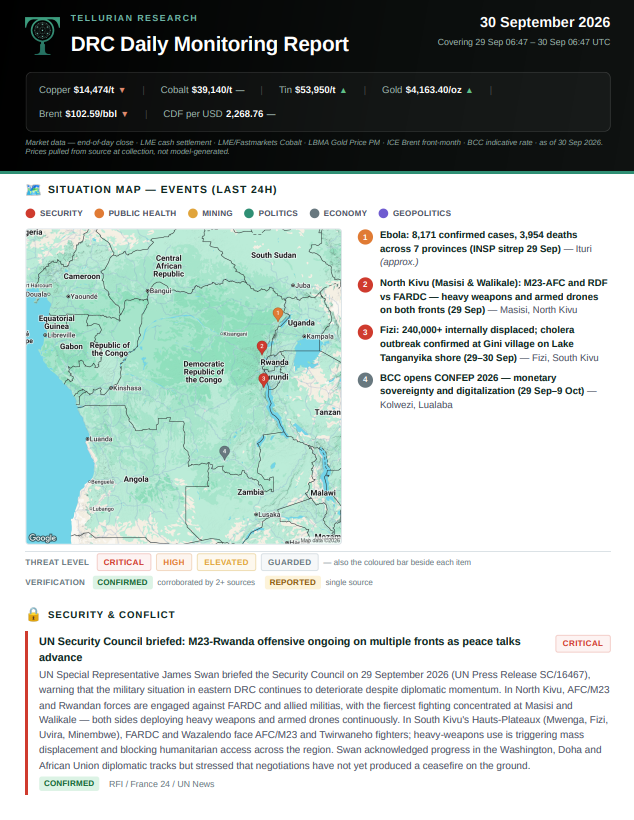 Cover page of a Daily September 30 2026 Report featuring website visibility metrics, technical analysis, AI search insights, and optimization recommendations.